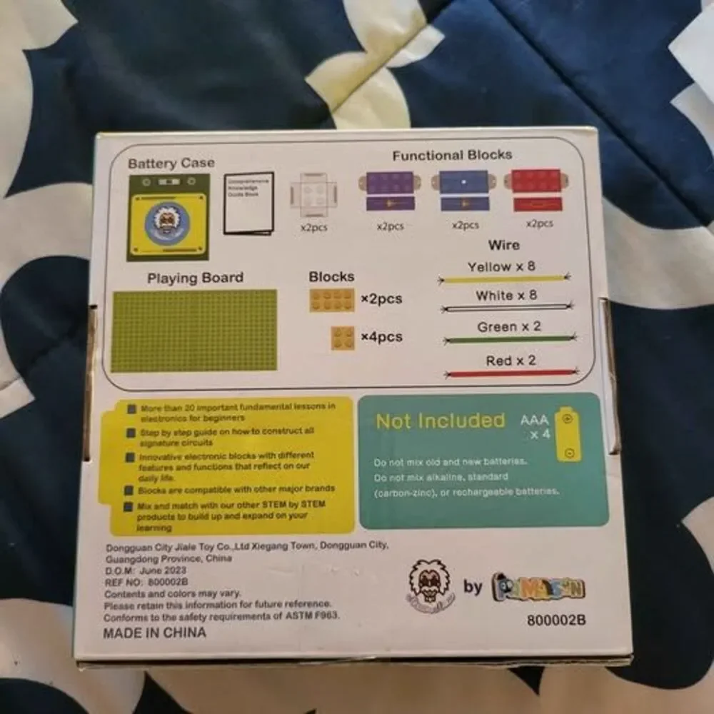 Circuit Board for Kids Educational Science Kit with 22+ Stem Projects Electrics